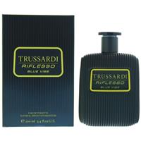 Trussardi Riflesso Blue Vibe Eau de Toilette 100ml Spray Men's - NEW EDT For Him