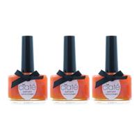Ciate Speed Dial Paint Pots 13.5ml Nail Polish Orange Creme New x 3