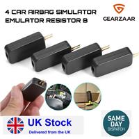 4 Car Airbag Simulator Emulator Resistor Bypass SRS Fault Finding Diagnostic KIT