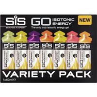 SiS Go Isotonic Energy Gels Variety Pack Box of 7 Running Sports Nutrition
