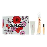 Kenzo Flower Ikebana Sakura Eau de Parfum 75ml, 10ml + Body Milk 75ml Gift Set