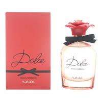 DOLCE & GABBANA DOLCE ROSE 75ML EDT SPRAY FOR HER - NEW BOXED & SEALED - UK