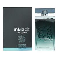 Franck Olivier In Black Eau De Toilette 75ml Spray for Him