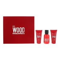 Dsquared2 Red Wood Eau de Toilette 50ml, Body Lotion 50ml + Shower Gel 50ml