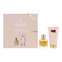 Gisada Ambassador Women Eau De Parfum 50ml + Shower Gel 100ml Gift Set