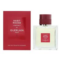 Guerlain Habit Rouge L'instinct Eau de Toilette Intense 50ml Spray For Him