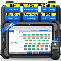 2025 VDIAGTOOL VD80BT Bidirectional Scan Tool Wireless OBD2 Scanner W/42+ Resets