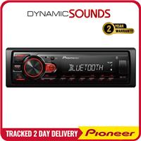 Pioneer MVH-230BT Mechless Single Din Bluetooth USB FM/AM RDS USB Car Stereo