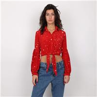 Stellaire Red Blouse, UK Size 8