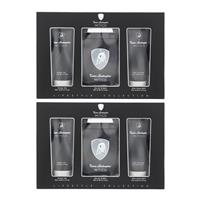 Lamborghini Mitico Eau De Toilette 125ml, Shower Gel + Aftershave Balm Set x 2