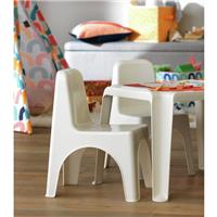 Bica Pair of Kids Plastic Chairs - White