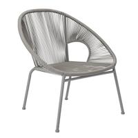 Habitat Nordic Spring Outdoor Rattan Garden Chair - Grey