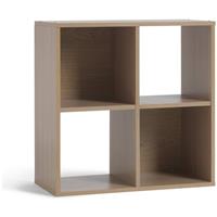 Home Squares 4 Cube Storage Unit - Oak Effect (Slight Damage To Corner)