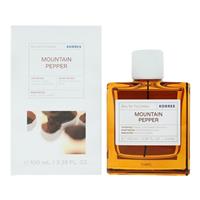 Korres Mountain Pepper Eau de Toilette 100ml Spray for Him