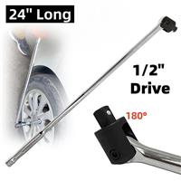 1/2" Drive BREAKER BAR 24" 600mm Long Strong Arm Power Bar Wheel Wrench NEW