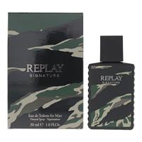 Replay Signature For Man Eau De Toilette 30ml Spray For Him