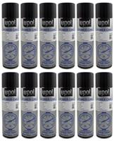 U-Pol Power Can SATIN BLACK Paint 500ml x 12 Car Spray Aerosol