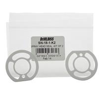 DeVilbiss SN-18-1-K2 GTI/PRI/Lite Pro Guns Spray Paint 2 x Head Seals