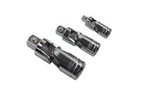 US Pro 3 Piece universal joint Socket Adapter Flexible Knuckle Set 1/2 1/4 3/8