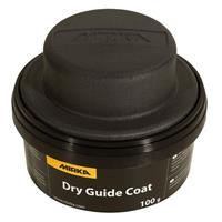 Mirka 100g Black Dry Guide Coat Powder Shows Imperfections & Scratches on Paint