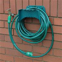 Garden Hose Pipe Hanger Wall Mounted Cable Tidy Storage Shed Hose Reel Holder UK