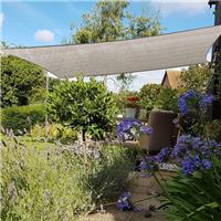 2x3m Sun Shade Sail Outdoor 90% UV Block HDPE Garden Canopy Awning Screen Grey