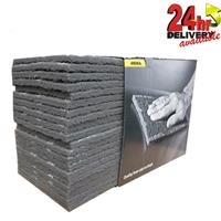 Mirka Mirlon - Grey Ultra Fine UF Scotch Hand Pads - Full Box - Pack of 20