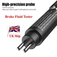 Brake Fluid Liquid Oil Tester Pen 5 LED Indicator Car Testing Diagnostic Tool UK