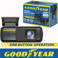 Goodyear Car HD Micro Dash Cam One Button Plug & Play Camera Video Recorder DVR