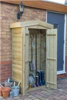 Forest 3'7 x 1'8 Apex Store Tall Garden Outdoor Patio Storage Free Delivery