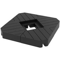 Outsunny Umbrella Weights for Offset Parasols, 80kg Sand or 60kg Water Filled