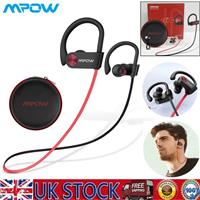MPOW Flame Waterproof IPX7 Bluetooth Wireless Headphones Running Sports Earbuds