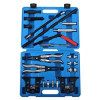 Cylinder Head Service Tool Set Valve Spring Compressor Removal Installer Kit