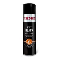 Simoniz Black Paint Spray 500ml Very High Temperature Oil & Petrol Resistant