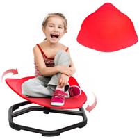 AIYAPLAY Sensory Spinning Chair for Kids, for Balance, Coordination, Red