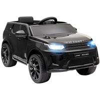 AIYAPLAY Licensed Land Rover, Kids Electric Car w/ Remote, Music, Black