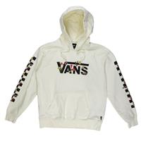 VANS Women's Cream Floral Pullover Hoodie UK Size S VANS