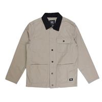 VANS Beige Overcoat Lightweight Cotton Jacket Men UK Size M