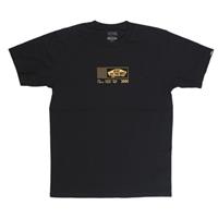 VANS Black - Orange Graphic T-Shirt Men UK Size S