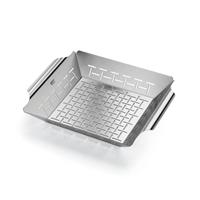 Weber Barbecue Basket Meat Vegetables Grilling Stainless Steel Square 300mm