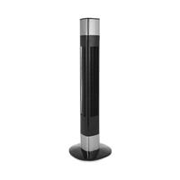 Princess Smart Tower Fan Black Portable Cooler Remote Modern 3 Speed Modern 50W