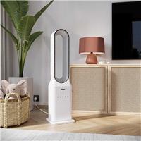 Tristar Air Cooler Fan Portable White LED Remote Bladeless Timer Oscillating