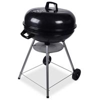 Russel Black Charcoal Barbecue Garden Outdoor Portable Party Family Steel BBQ