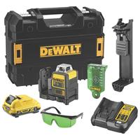 DeWalt Laser Level Multi-line Green Self-Levelling DCE0811D1G-GB 2.0Ah Li-lon XR