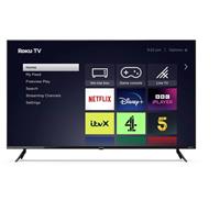 Polaroid P50UR1313U4K Smart Roku TV 50" Ultra HD LED TV Freeview Play Black