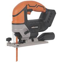 Evolution Jigsaw R90JGS-Li Cordless Compact Lightweight 18V Li-Ion EXT Body Only