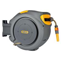 Garden Hose Auto Reel Wall Mounted Retractable Powerful Patio Watering (L)30m