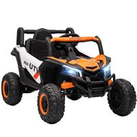 AIYAPLAY Kids Electric Car with Remote Control for Ages 3-5 Years, Orange