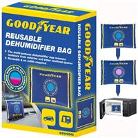 Goodyear Car Dehumidifier Bag Reusable Anti Mist Moisture Condensation Absorbing