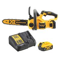 DeWalt Chainsaw Cordless 18V 5.0Ah Li-Ion DCM565P1-GB 30cm Brushless Cutter